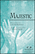 Majestic SATB choral sheet music cover